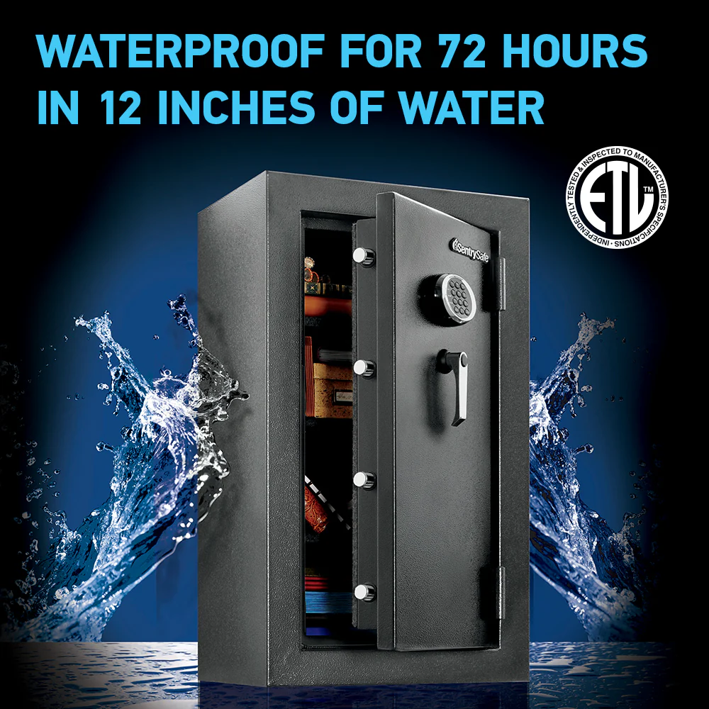 Extra Large Waterproof and Fireproof Safe with Digital Keypad, 37.7 in x 21.7 in x 19.0 in - Image 4