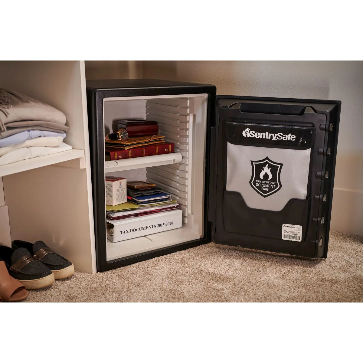 Fiberglass Fire Resistant Bag for Documents, 15.0 in x 11.0 in x 1.5 in - Image 4