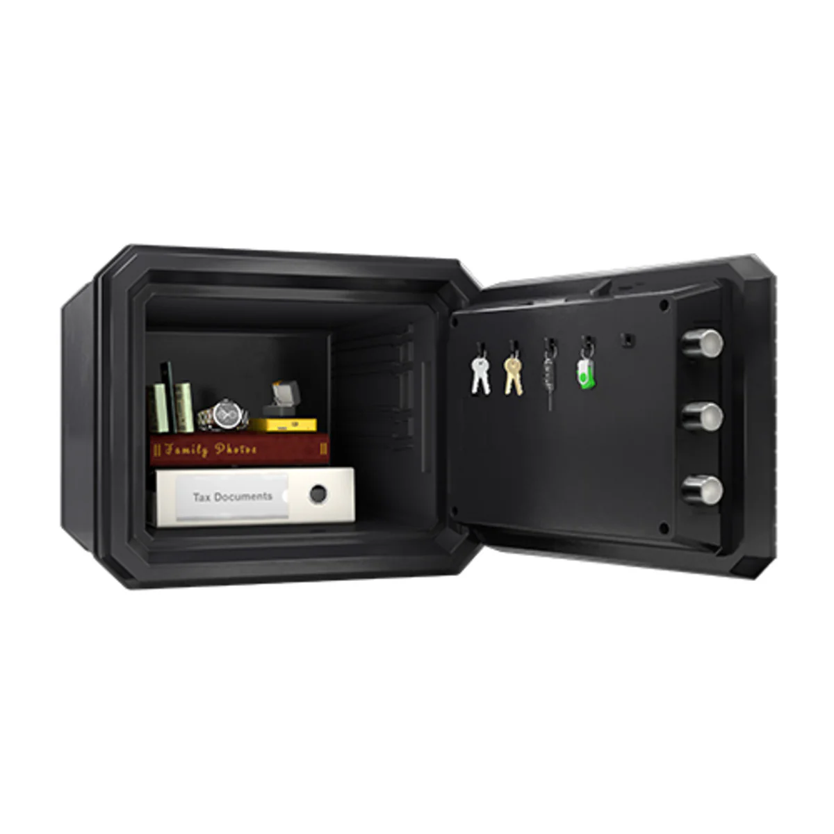 Fireproof Waterproof Safe Safe with Digital Keypad, 13.7 in x 16.4 in x 18.8 in - Image 2