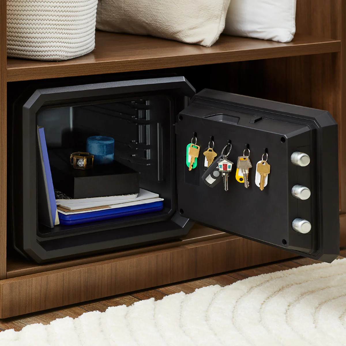Fireproof Waterproof Safe Safe with Digital Keypad, 13.7 in x 16.4 in x 18.8 in - Image 3