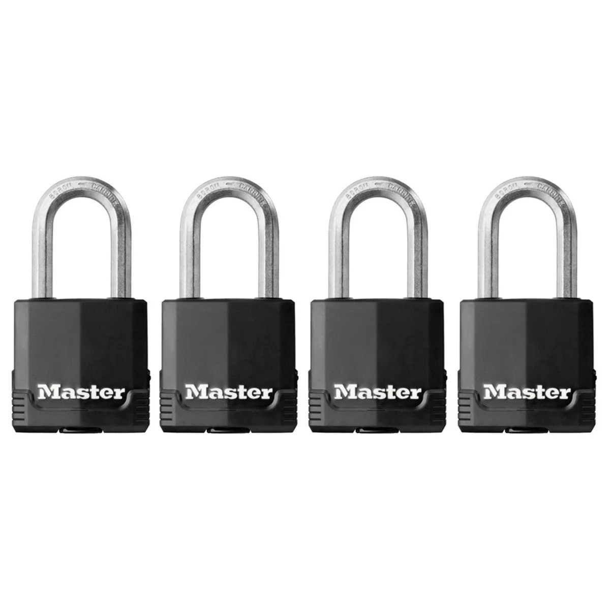Magnum® Covered Laminated Steel Padlock M115XQLF; 4-Pack - Image 8
