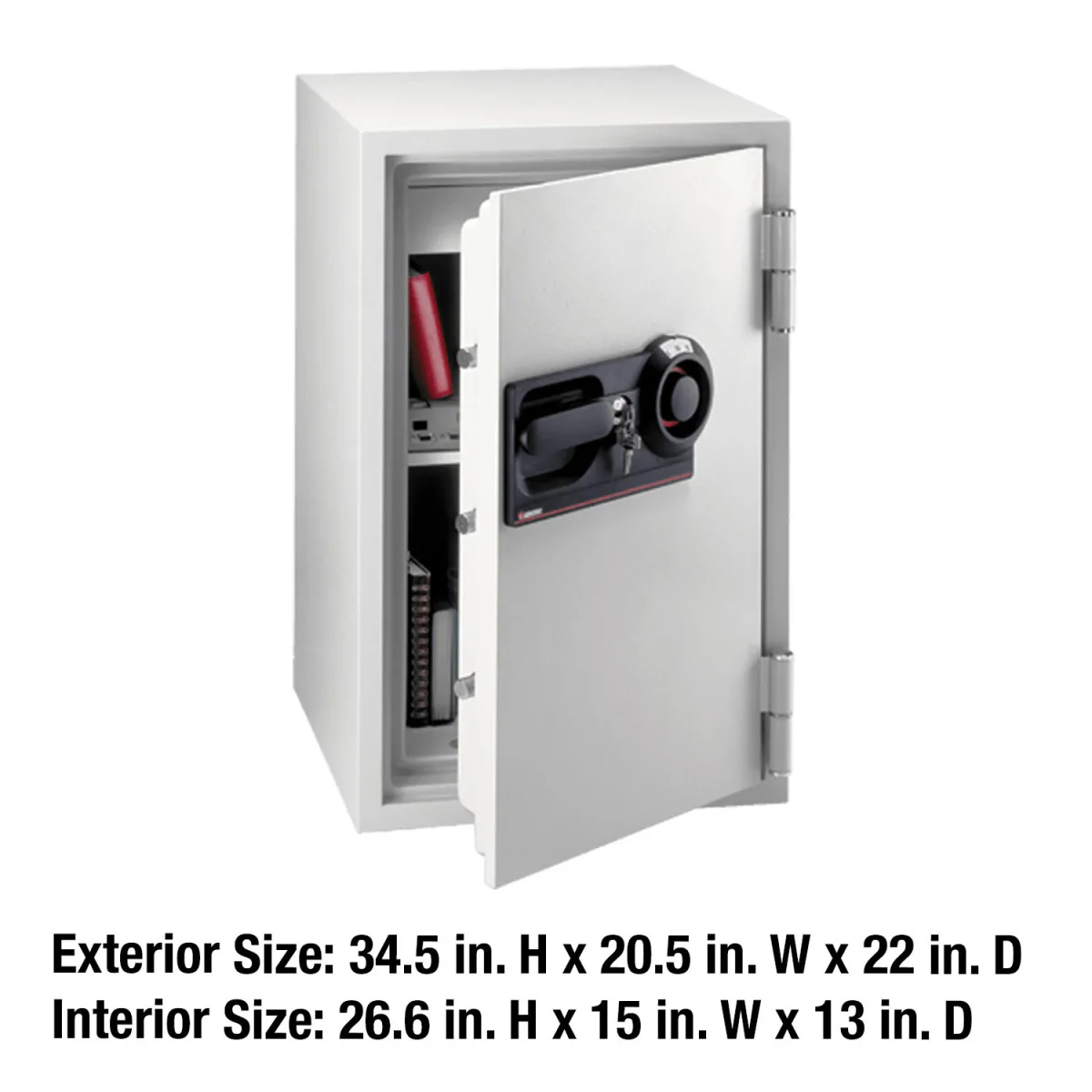 Business Fireproof Safe for Documents with Combination Dial, 34.5 in x 20.5 in x 22.0 in - Image 6