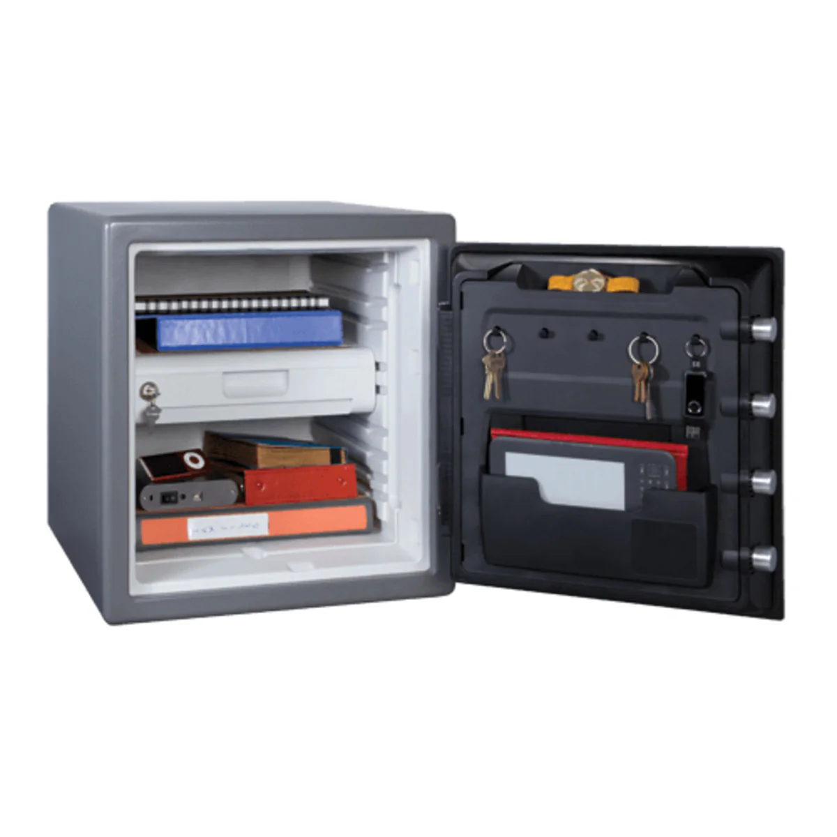 Large Steel Fireproof Waterproof Safe with Digital Keypad, 17.8 in x 16.3 in x 19.3 in - Image 2