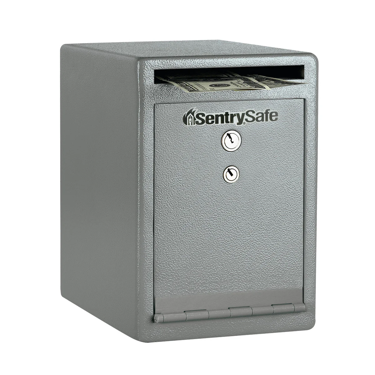 Large Steel Depository Safe, 12.0 in x 8.0 in x 10.3 in - Image 4